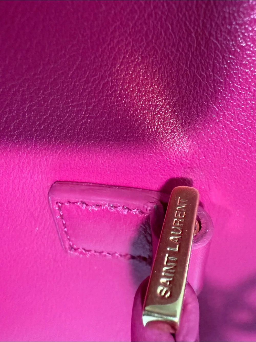 Saint Laurent structured saint